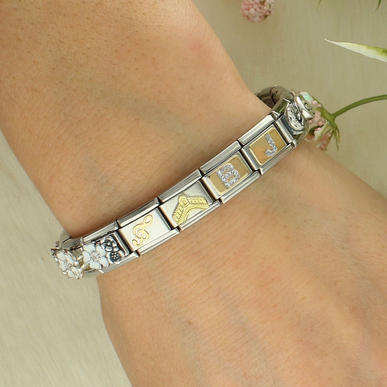 Nomination - Link 18K zawieszka złoto 'Klucz wiolinowy' 030117 08 biżuteria nomination nomination zawieszki nomination baza.jpg